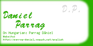 daniel parrag business card